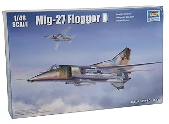 Amazon | トランペッター 1/48 MiG-27 フロッガーD型 プラモデル